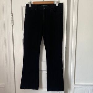 LRL LAUREN JEAN CO Classic bootcut Black Women's Jeans size 10 petite